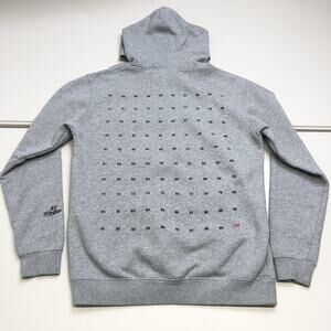 100 Thieves Hoodie Mens M Heavyweight Gray Sweatshirt Nadeshot Gaming Esports